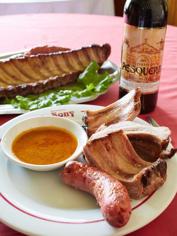 Pension Restaurante Sony Мелиде Екстериор снимка
